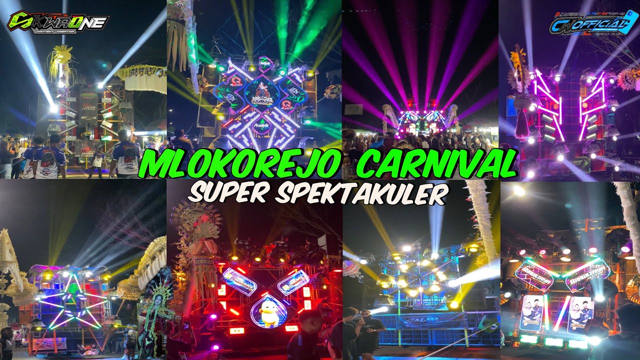 KARNAVAL DESA MLOKOREJO FULL MENING, RISWANDA DAN ALFIN SOUND BINTANG TAMU