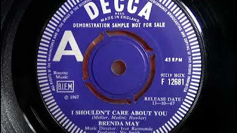 Soulful - BRENDA MAY - I Shouldn't Care About You ...