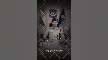 IPS Safin Hasan🎯Motivational status🔥/Dream UPSC / IAS officer ❤️#shorts #status #upsc