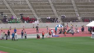 20170518群馬県高校総体陸上女子400m予選3組