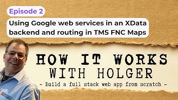 Episode 2: Using Google web services in an XData backend and routing in TMS FNC Maps