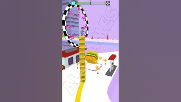 Cube Surfer LVL 42 Gameplay FUN GAME #shorts #CubeSurfer #fungames #viralvideo