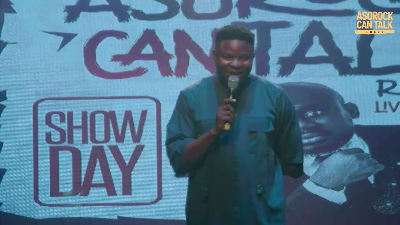 Funny Bruno delivered pure comedy and endless laughter at Asorock Can Talk Lagos