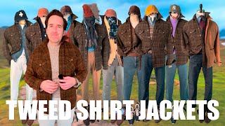 Tweed Shirt Jackets - YouTube