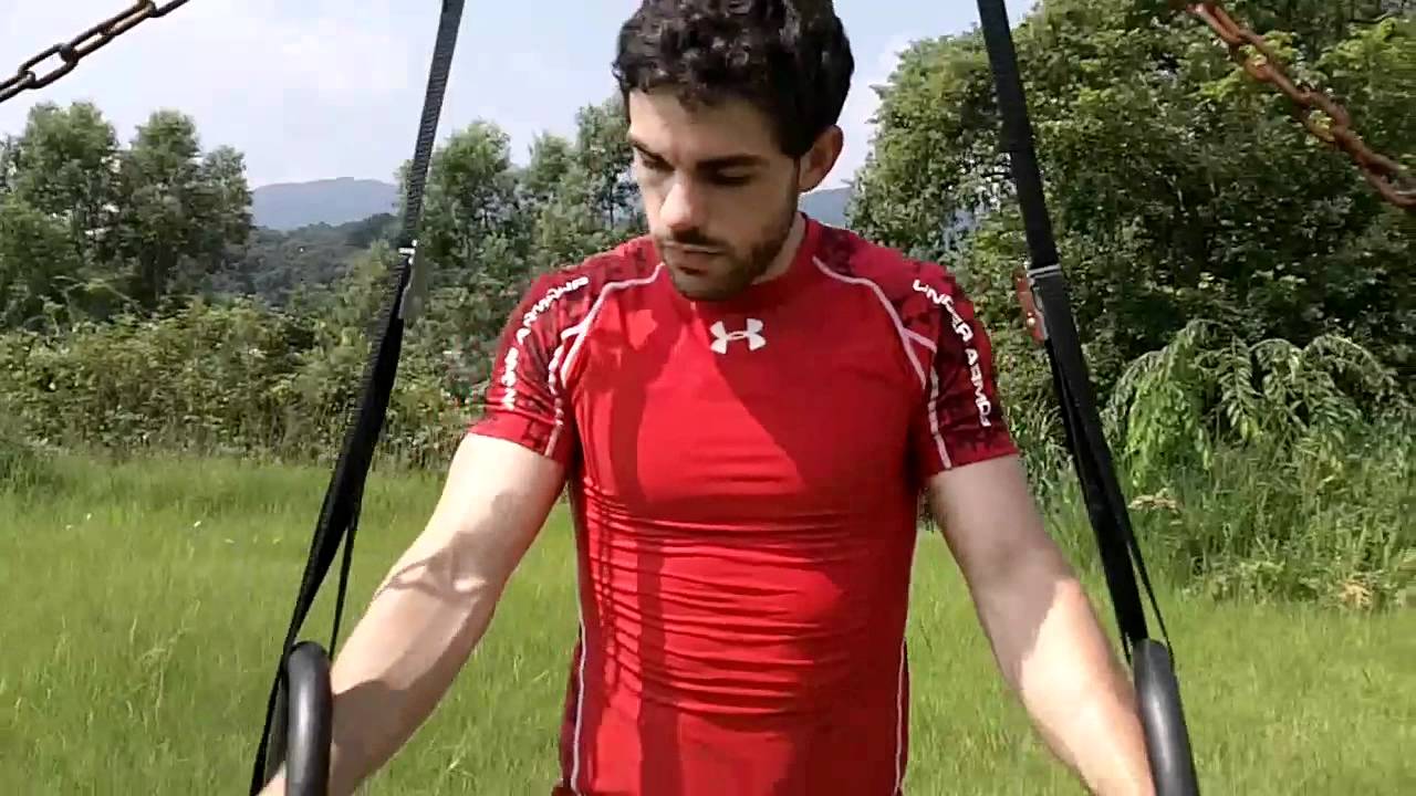 Pullup Progressions Ring Body Rows YouTube