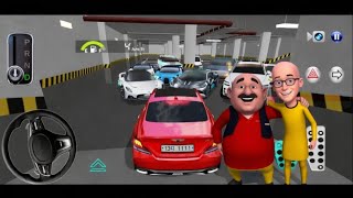 Moto Patlu Car Stuck in Parking Garage - 3D Car Parking - 3D Driving Class Android Gameplay - Game screenshot 5