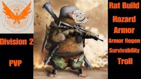 Division 2 OP PVP Rat Tank Build Guide