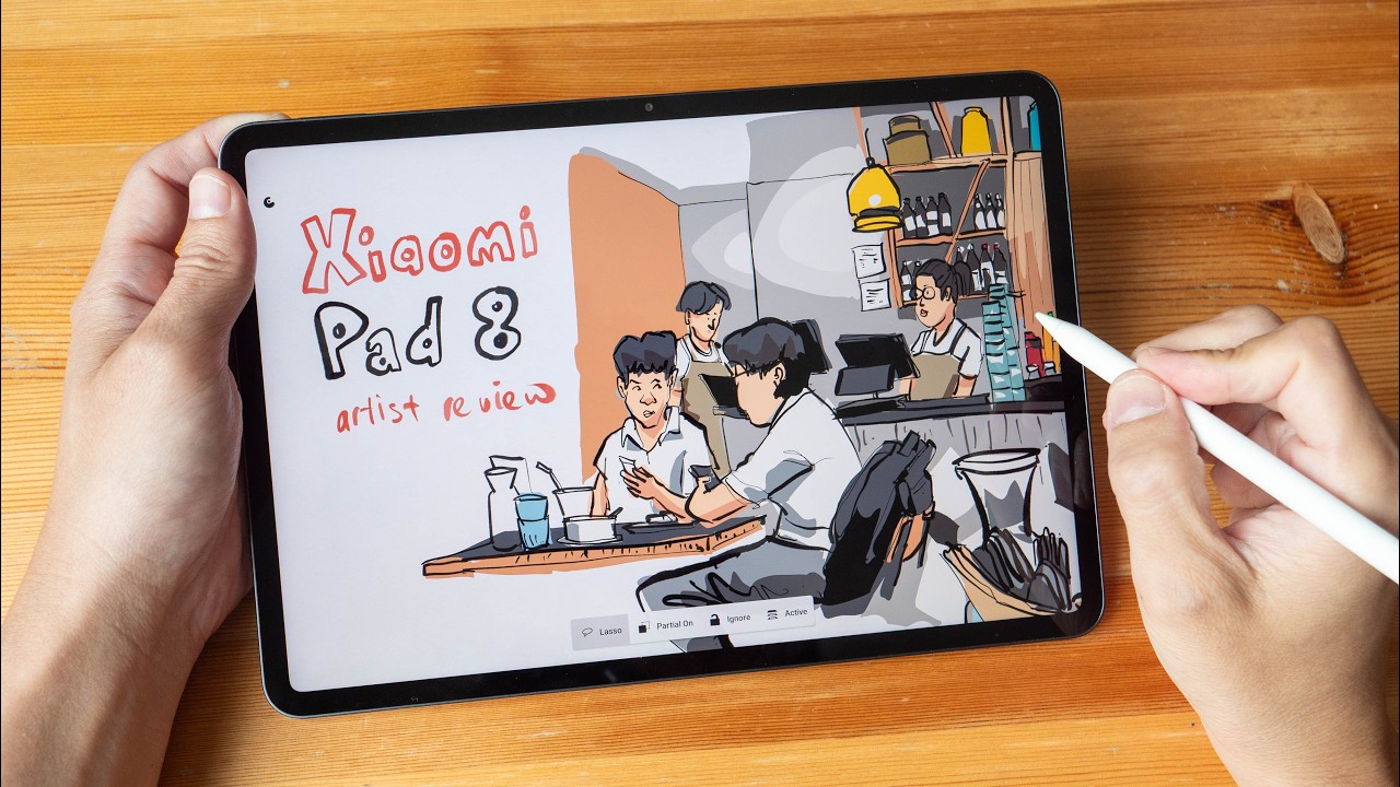Androidタブレット本体 Xiaomi Pad 8 8G+128G & Focus Pen Pro Xiaomi Pad 8 (global ROM) with Focus Pen Pro (artist review) - YouTube