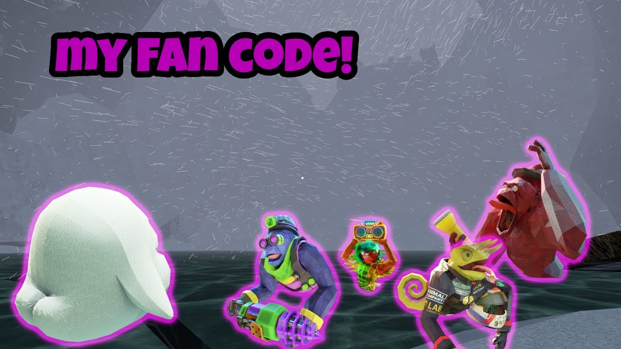 Fan Code Company My fan code in animal company - YouTube