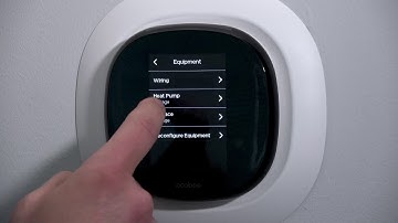 ecobee Pro Heat Pump Settings (5 or 5)