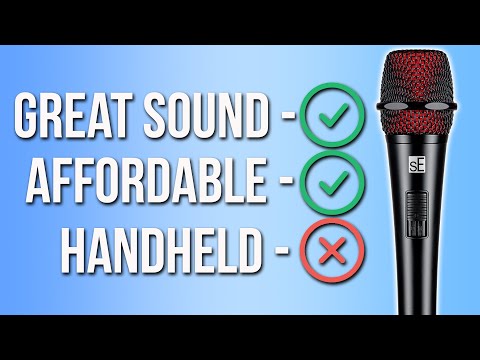 The sE V2 is a FRUSTRATING Mic To Review