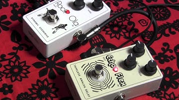 Big Knob Pedals Echo Flex analog delay demo with Rock Ola overdrive guitar pedal