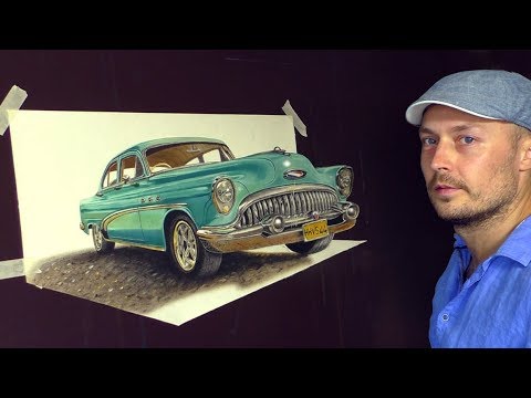 Video: Classic Cars On The Canvas