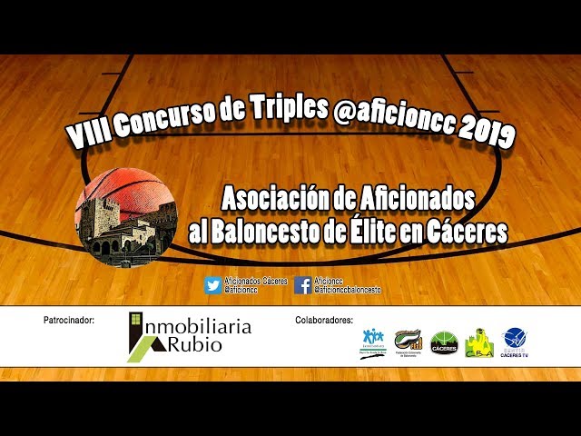 VIII Concurso de Triples @aficioncc 2019