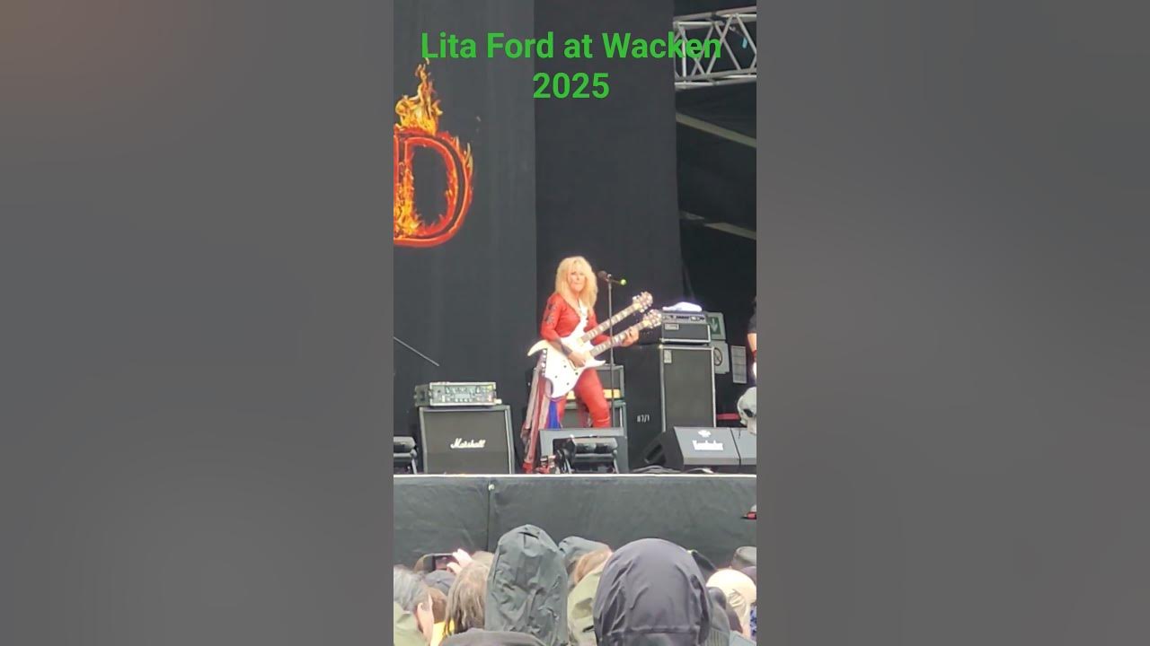 Lita Ford - "Kiss Me Deadly" Live at Wacken 2025