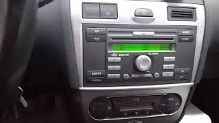 como sacar codigo radio ford