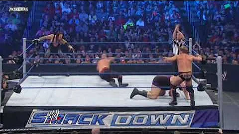 WWE Smackdown 11/20/09 Kane&Undertaker vs. Chris Jericho&Big Show 2/2