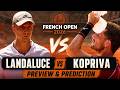Martin Landaluce vs Vit Kopriva | French Open Round 2 | Roland Garros 2026 | Preview &amp; Prediction