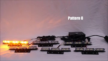 Xprite Patrol Series LED Grille Strobe Lights