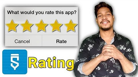Rating star activity project in sketchware/Aauraparti