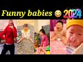 Funny babies 2024  cute babies  babys  wahnum funny channel