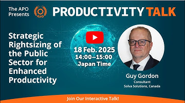 Strategic Rightsizing of the Public Sector for Enhanced Productivity