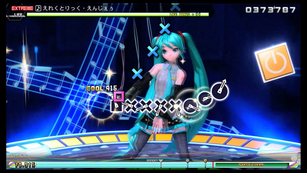 Project DIVA Future Tone - Song Options