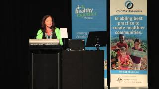 Dr Shelley Bowen from Healthy Together Victoria at Game Changer