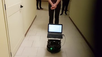 [Follow me] Following a person with a Turtlebot using a kinect