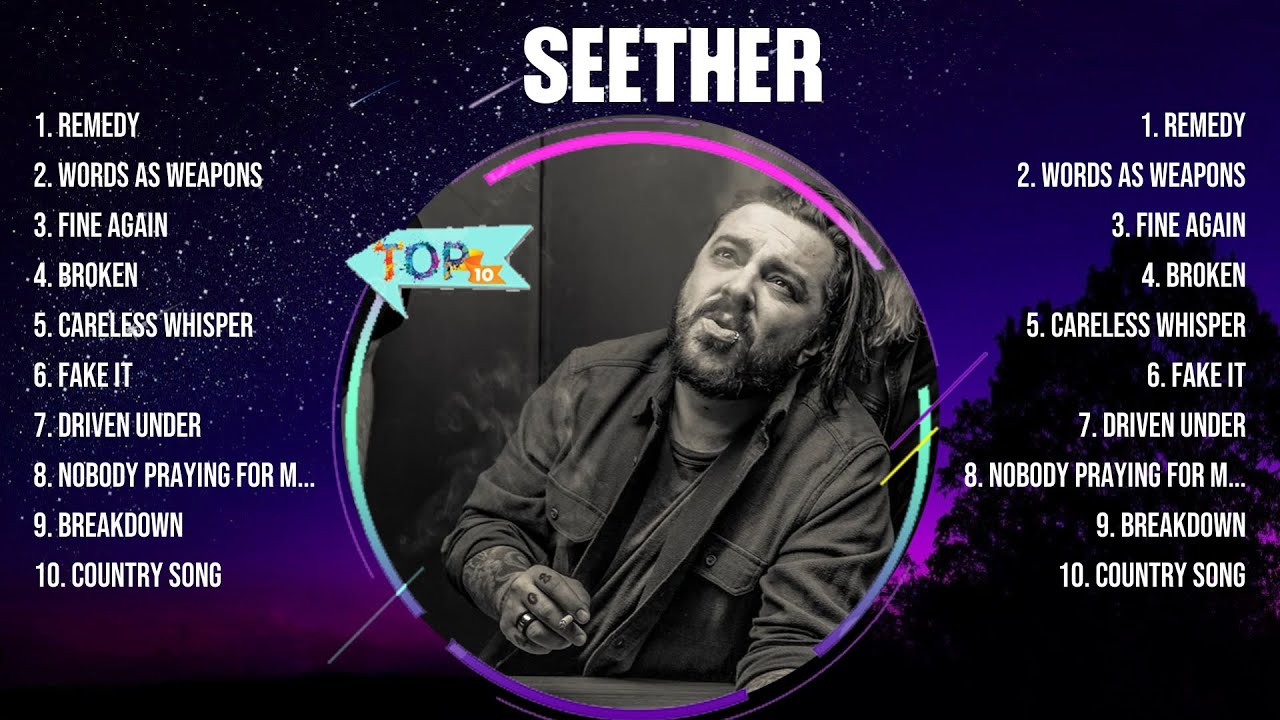 Seether Top Hits Popular Songs - Top 10 Song Collection