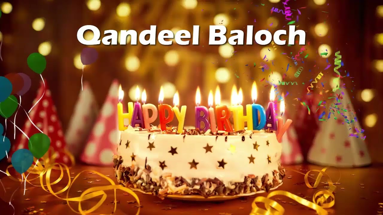 Happy Birthday Qandeel Baloch | Birthday Cake Qandeel Baloch ...