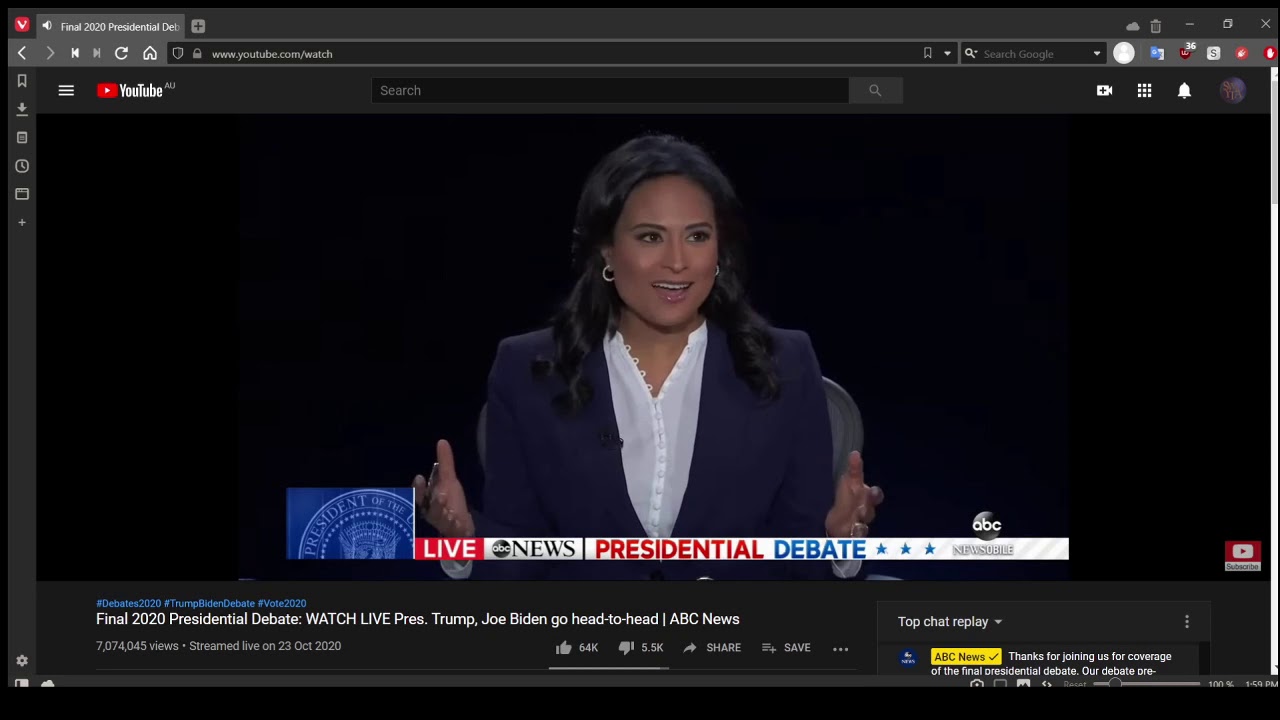 So, What Do You Think About: The Final Presidential Debate 2020? - YouTube