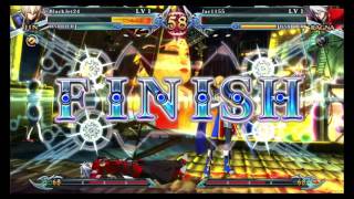 BLAZBLUE CHRONOPHANTASMA EXTEND Jin vs Ragna