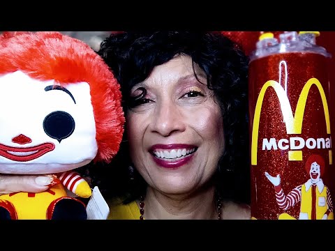 ASMR 🍟🍔 #Mcdonalds THEMED TRIGGERS ❤️💛 Celebrating 4 Years 🎉