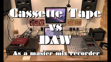 Tascam 488mkII mix down Comparison - Cassette Tape vs DAW