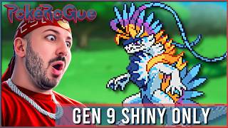 Can I Beat Pokerogue with ONLY Gen 9 Shiny Pokemon?