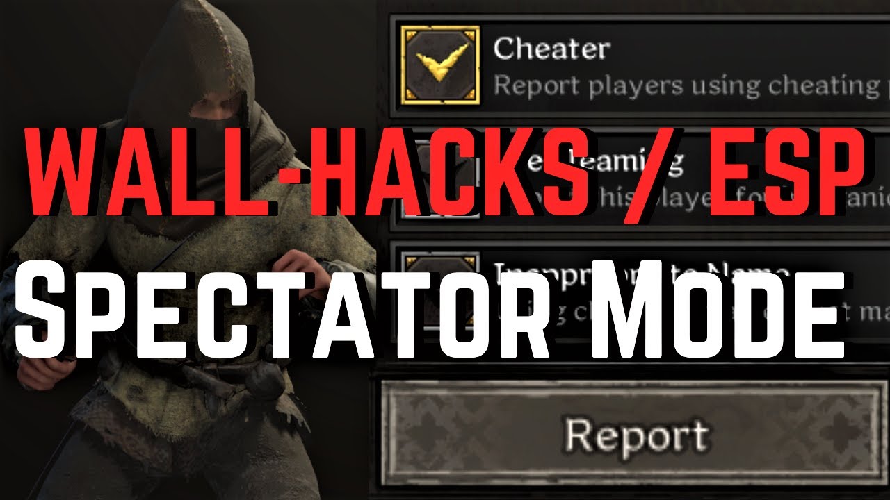 Наблюдение за читерами в Dark and Darker