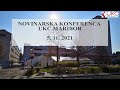 Novinarska konferenca UKC Maribor, 5. 11. 2021