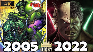 Evolution Of Abomination In Hulk Games 2005 2022 4K ULTRA HD