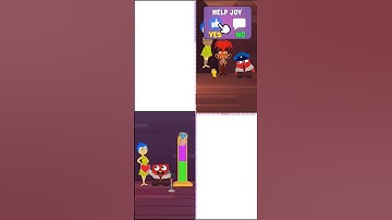 Inside Out 2 Rank Up Challenge! Help Anger get Joy attention | Inside Out 2🌎🎸 #shorts #cotton