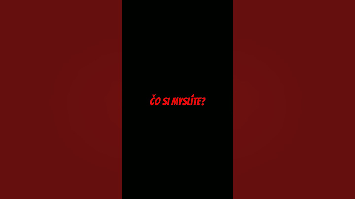 Čo si myslíte? 20:00 stream!