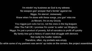 J. Cole - m y . l i f e (Lyric Video)