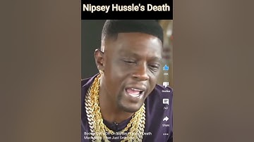 BOOSIE TALKS NIPSEY