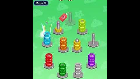 Nut Sort Puzzle Level 1031 - 1040 Walkthrough