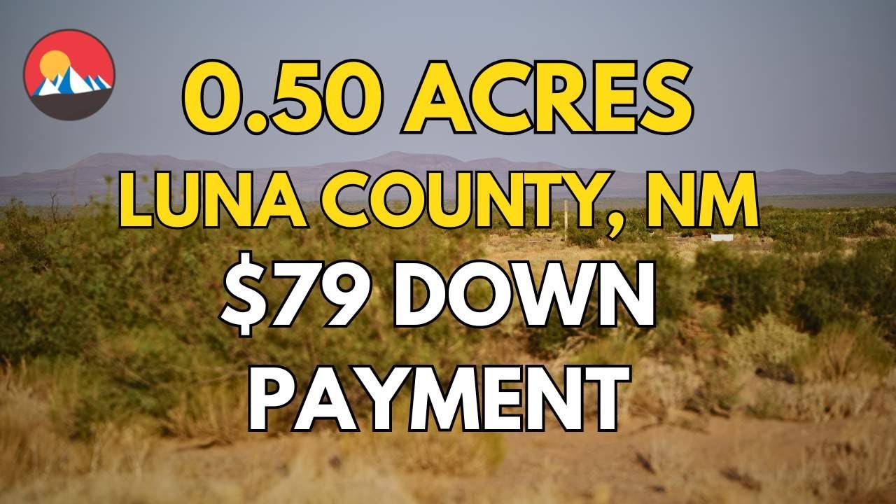 0.50 Acre in Luna County, NM – Only $79 Down