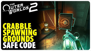 Crabble Spawning Grounds Safe Code | The Outer Worlds 2