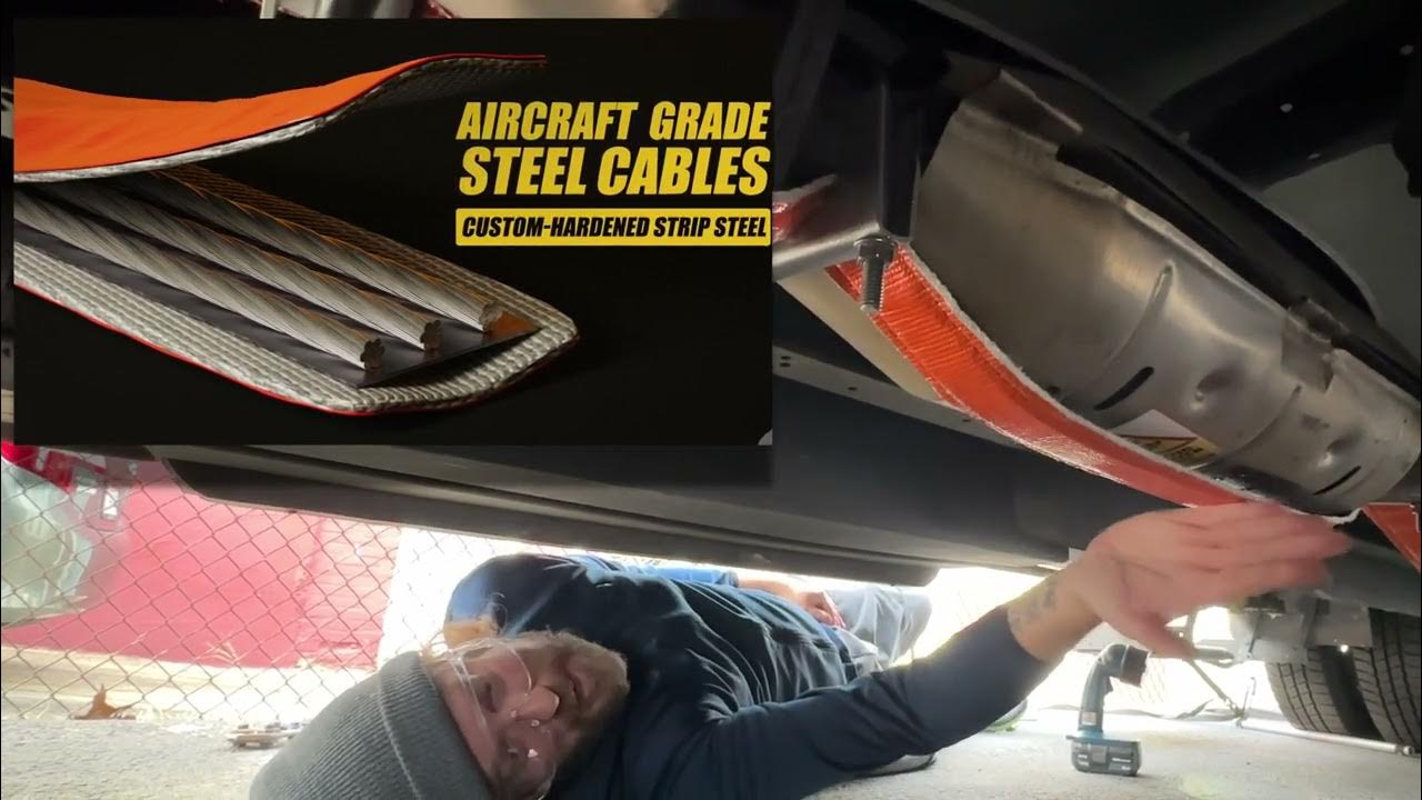 Catstrap RV Max Protect catalytic converter E450 Installation and