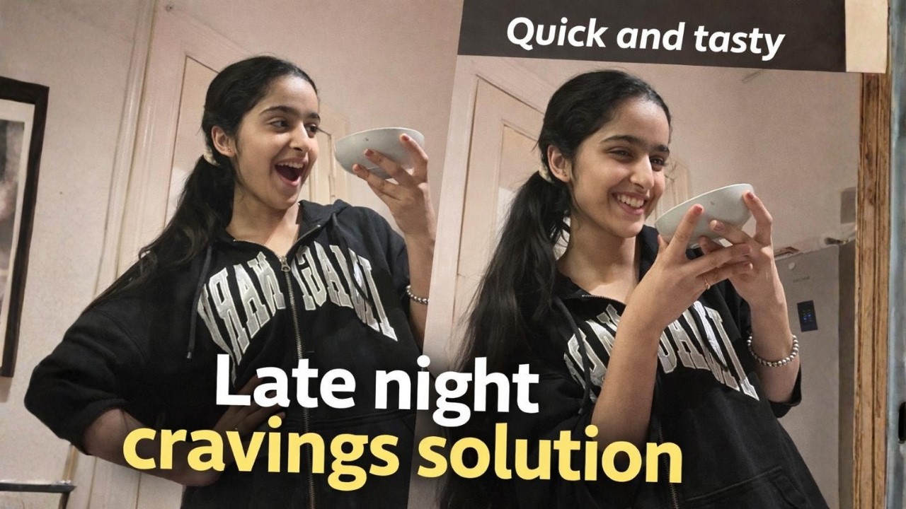 Late Night Cravings Solution 🌙✨ | Quick & Tasty Recipe in Minutes 😋🔥