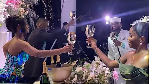 White Wedding #JP2025 Pricilla & Juma Jux Iyabo Ojo daughters Celebrity Wedding Pro Max