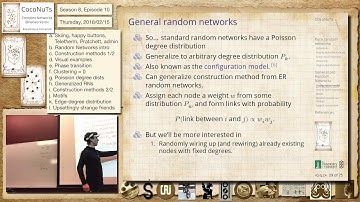 S8E10h: Generalized random networks, or The Configuration Model